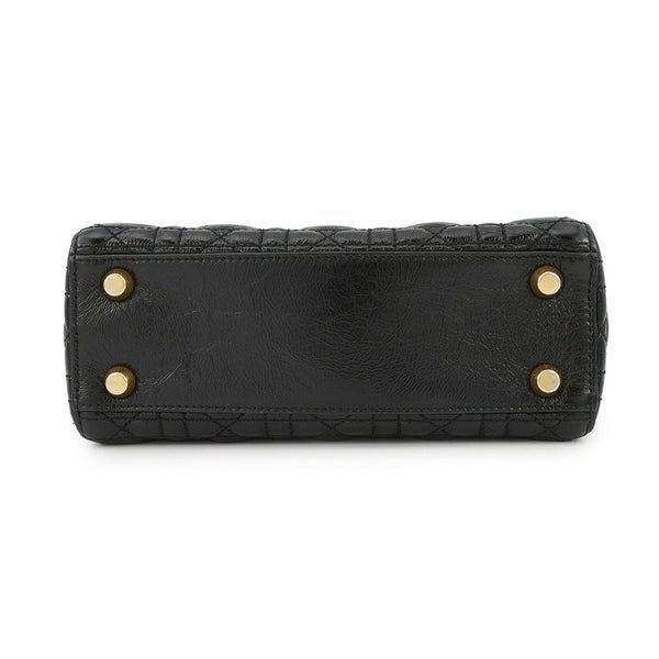 クリスチャン・ディオール ハンドバッグ レディディオール  ニキドサンファルコラボ カナージュ スモール M0574VYJ 2way 黒