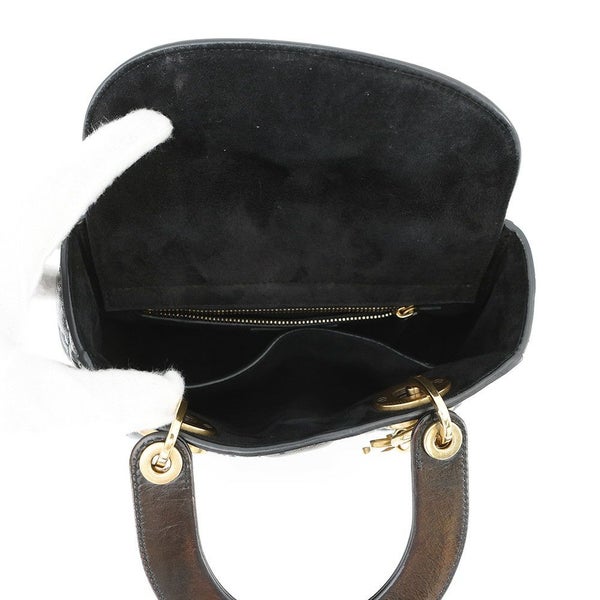 クリスチャン・ディオール ハンドバッグ レディディオール  ニキドサンファルコラボ カナージュ スモール M0574VYJ 2way 黒