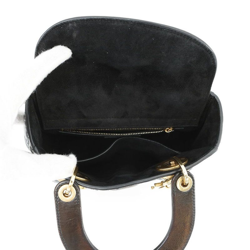 クリスチャン・ディオール ハンドバッグ レディディオール  ニキドサンファルコラボ カナージュ スモール M0574VYJ 2way 黒