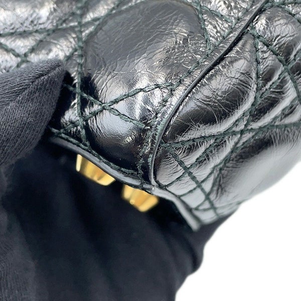 クリスチャン・ディオール ハンドバッグ レディディオール  ニキドサンファルコラボ カナージュ スモール M0574VYJ 2way 黒