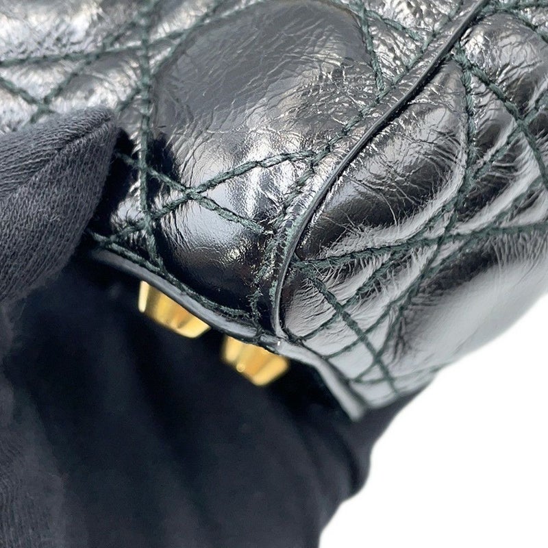 クリスチャン・ディオール ハンドバッグ レディディオール  ニキドサンファルコラボ カナージュ スモール M0574VYJ 2way 黒