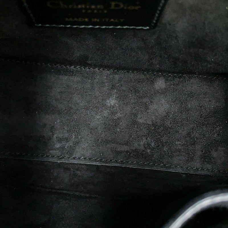 クリスチャン・ディオール ハンドバッグ レディディオール  ニキドサンファルコラボ カナージュ スモール M0574VYJ 2way 黒