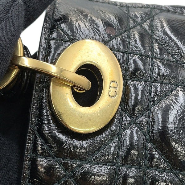 クリスチャン・ディオール ハンドバッグ レディディオール  ニキドサンファルコラボ カナージュ スモール M0574VYJ 2way 黒