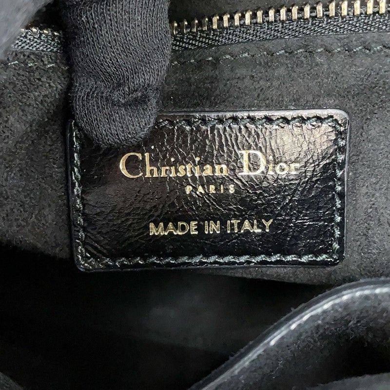 クリスチャン・ディオール ハンドバッグ レディディオール  ニキドサンファルコラボ カナージュ スモール M0574VYJ 2way 黒