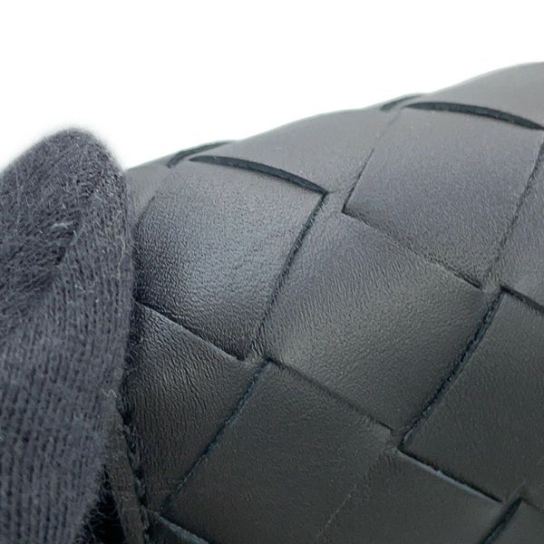 ボッテガヴェネタ 二つ折り財布 イントレチャート レザー 749412 BOTTEGA VENETA メンズ 黒