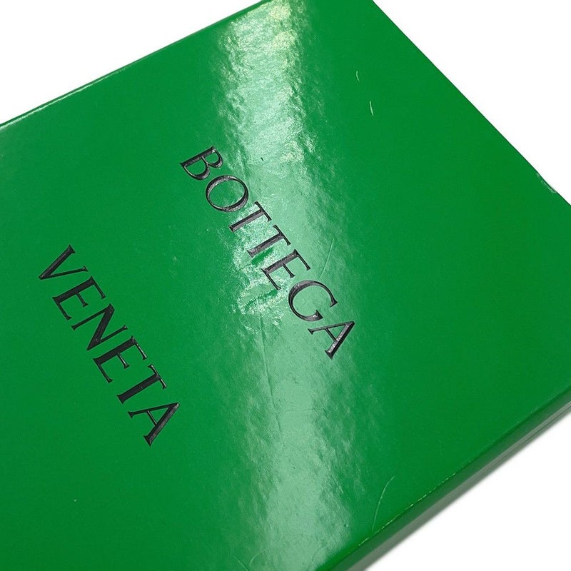 ボッテガヴェネタ 二つ折り財布 イントレチャート レザー 749412 BOTTEGA VENETA メンズ 黒