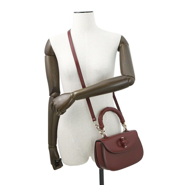 グッチ ハンドバッグ バンブー 1947 トップハンドルバッグ スモール 827815 GUCCI 2wayショルダーバッグ