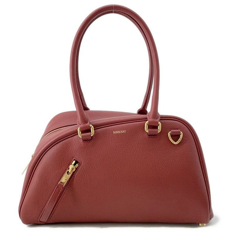 バーバリー ハンドバッグ シールドツイン ボウリングバッグ スモール レザー 8102174 BURBERRY