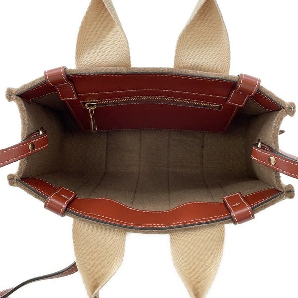 クロエ ハンドバッグ ウッディ トート スモール フェルト CHC22SS397G64001 Chloe 2way