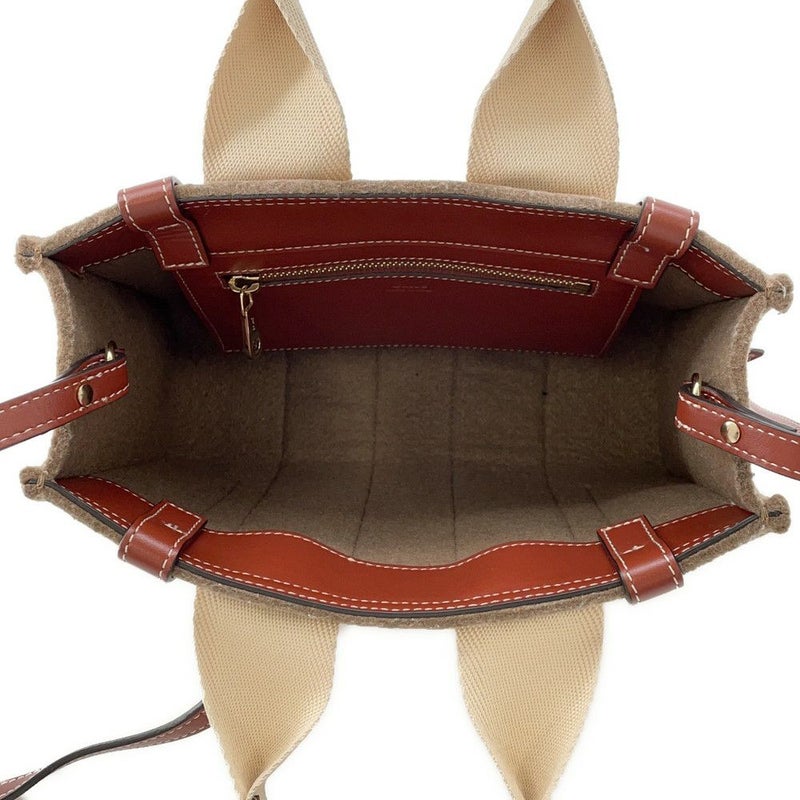 クロエ ハンドバッグ ウッディ トート スモール フェルト CHC22SS397G64001 Chloe 2way