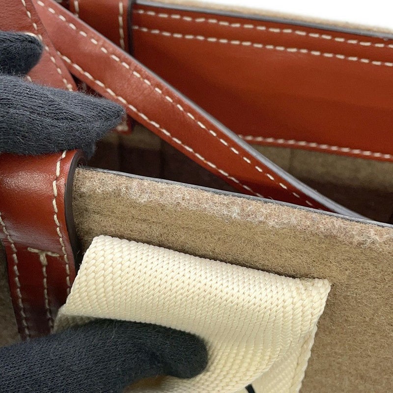 クロエ ハンドバッグ ウッディ トート スモール フェルト CHC22SS397G64001 Chloe 2way