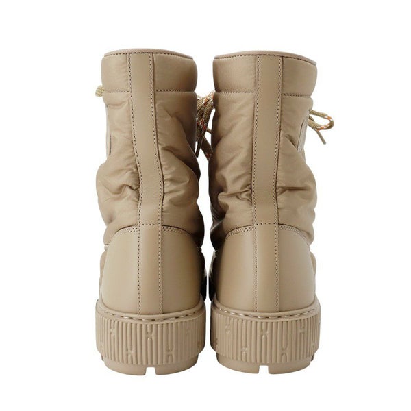 エルメス ブーツ フレッシュ ファブリック レディースサイズ37 HERMES ショートブーツ 靴