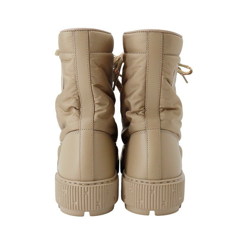 エルメス ブーツ フレッシュ ファブリック レディースサイズ37 HERMES ショートブーツ 靴