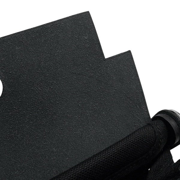 エルメス ショルダーバッグ エールバッグジップ ミニ ブラック/シルバー金具 トワルミリタリー/ヴァッシュハンター W刻印 黒