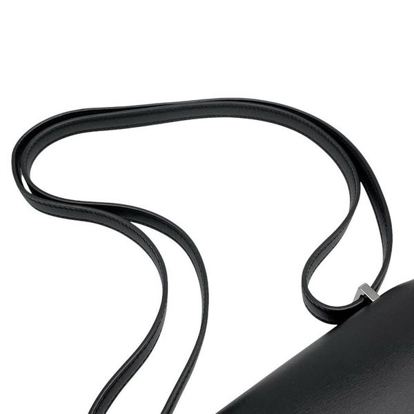 エルメス ミニ コンスタンス3 ブラック/シルバー金具 ヴォームッシュ/リザードナチュラ U刻印 黒