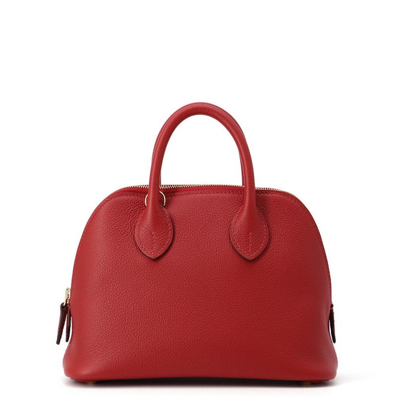 エルメス ボリード1923 ミニ ルージュラデュー/ゴールド金具 エバーカラー K刻印 2wayショルダー