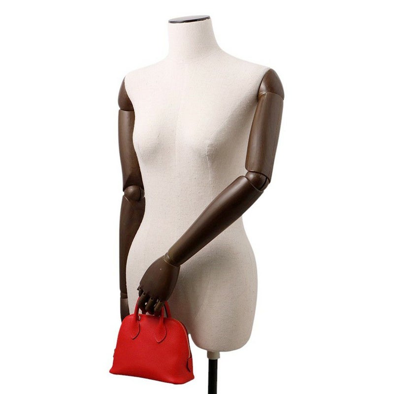 エルメス ボリード1923 ミニ ルージュラデュー/ゴールド金具 エバーカラー K刻印 2wayショルダー