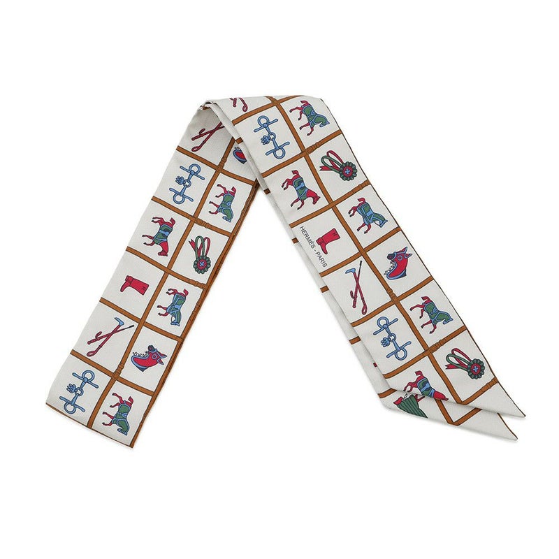 エルメス スカーフ ツイリー 馬着 Couvertures et Tenues de jour HERMES シルクツイル 2022秋冬