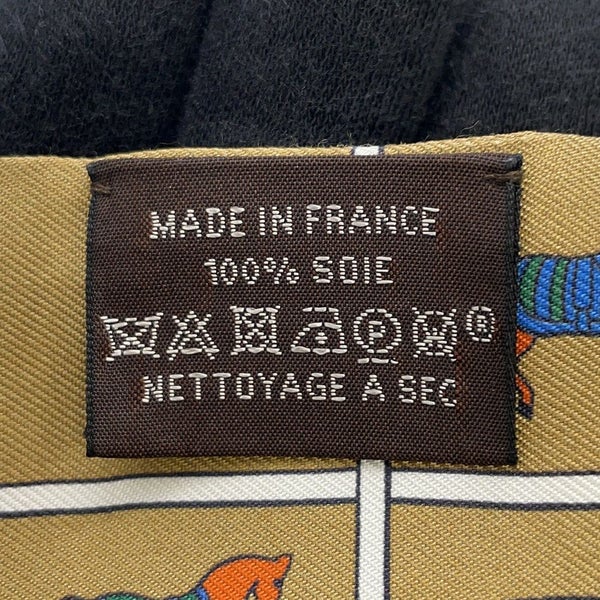 エルメス スカーフ ツイリー 馬着 Couvertures et Tenues de jour HERMES シルクツイル 2022秋冬