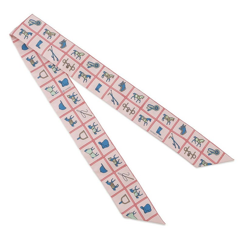 エルメス スカーフ ツイリー 馬着 Couvertures et Tenues de jour HERMES シルクツイル 2022年秋冬