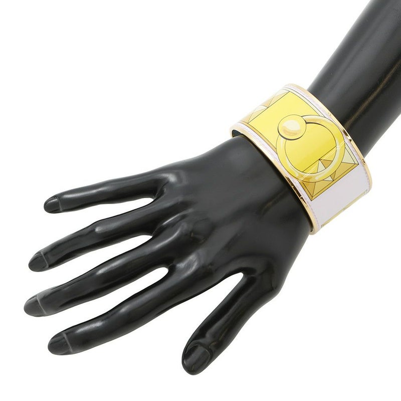 エルメス バングル エマイユTGM コリエ・ド・シアン プリント HERMES 七宝焼き エナメル