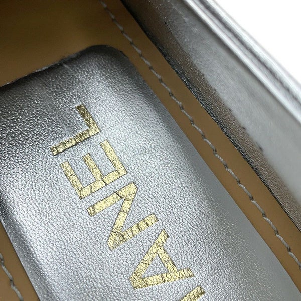 シャネル ローファー ココマーク カメリア レザー レディースサイズ37C G45663 CHANEL 靴