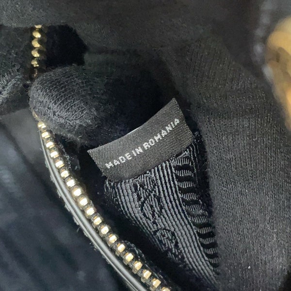 プラダ ハンドバッグ トライアングルロゴ レザー BN2626 PRADA 2way 黒