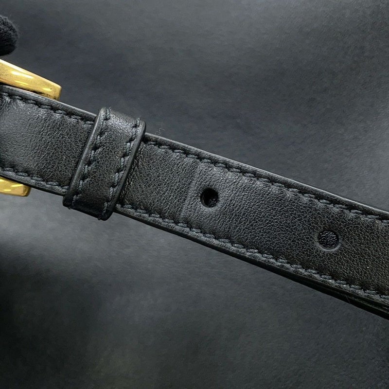 プラダ ハンドバッグ トライアングルロゴ レザー BN2626 PRADA 2way 黒