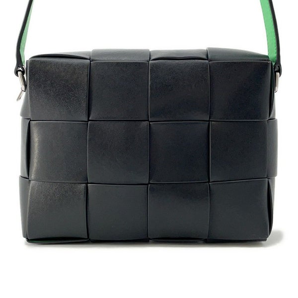 ボッテガヴェネタ ショルダーバッグ カセット カメラバッグ カーフレザー 730027 BOTTEGA VENETA 黒