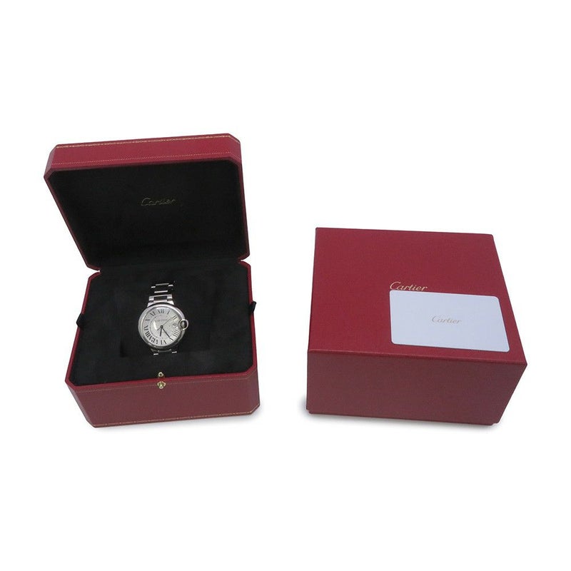 カルティエ バロン ブルー ドゥ カルティエ WSBB0040 Cartier 腕時計 シルバー文字盤