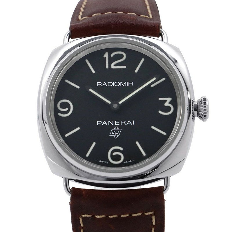 パネライ ラジオミール ベースロゴ 3デイズ アッチャイオ PAM00753 PANERAI 腕時計 黒文字盤