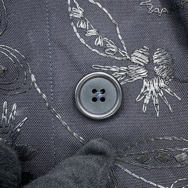 エルメス 半袖シャツ フルールテクニック ショートスリーブ オーバーシャツ メンズサイズ52 HERMES アパレル