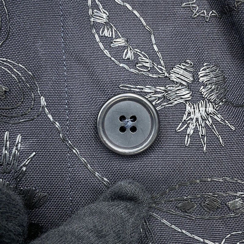 エルメス 半袖シャツ フルールテクニック ショートスリーブ オーバーシャツ メンズサイズ52 HERMES アパレル