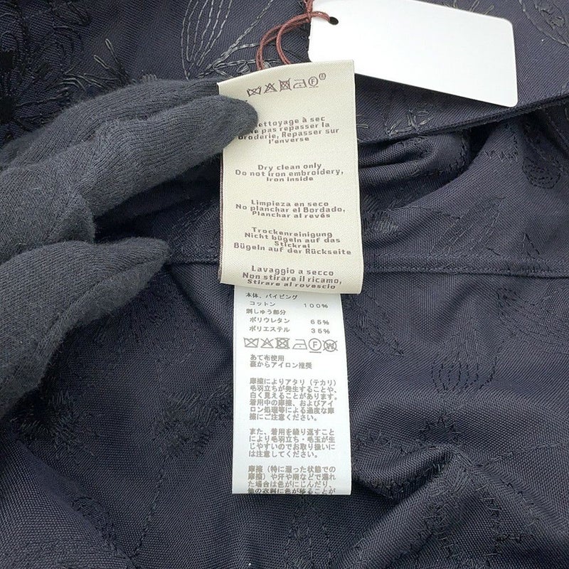 エルメス 半袖シャツ フルールテクニック ショートスリーブ オーバーシャツ メンズサイズ52 HERMES アパレル