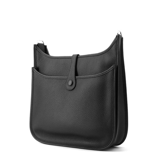 エルメス ショルダーバッグ エブリン3 PM ブラック/シルバー金具 トリヨンクレマンス K刻印 黒