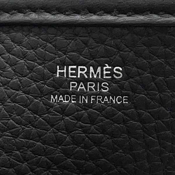 エルメス ショルダーバッグ エブリン3 PM ブラック/シルバー金具 トリヨンクレマンス K刻印 黒