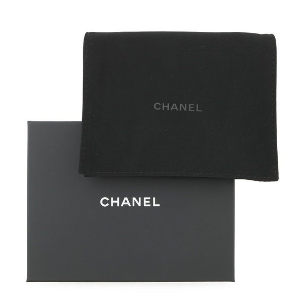 シャネル コインケース ココマーク フラグメント キャビアスキン AP4661 CHANEL 財布 黒