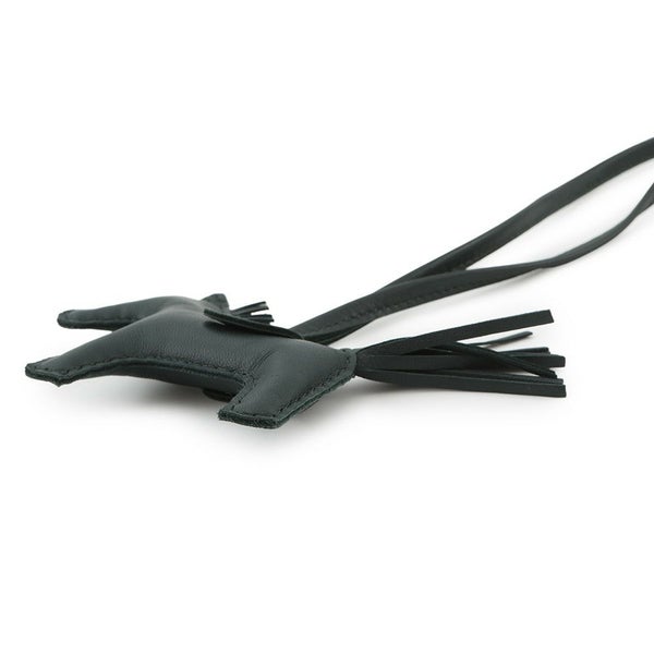 エルメス バッグチャーム ロデオ PM マラカイト ラムスキン C刻印 HERMES チャーム