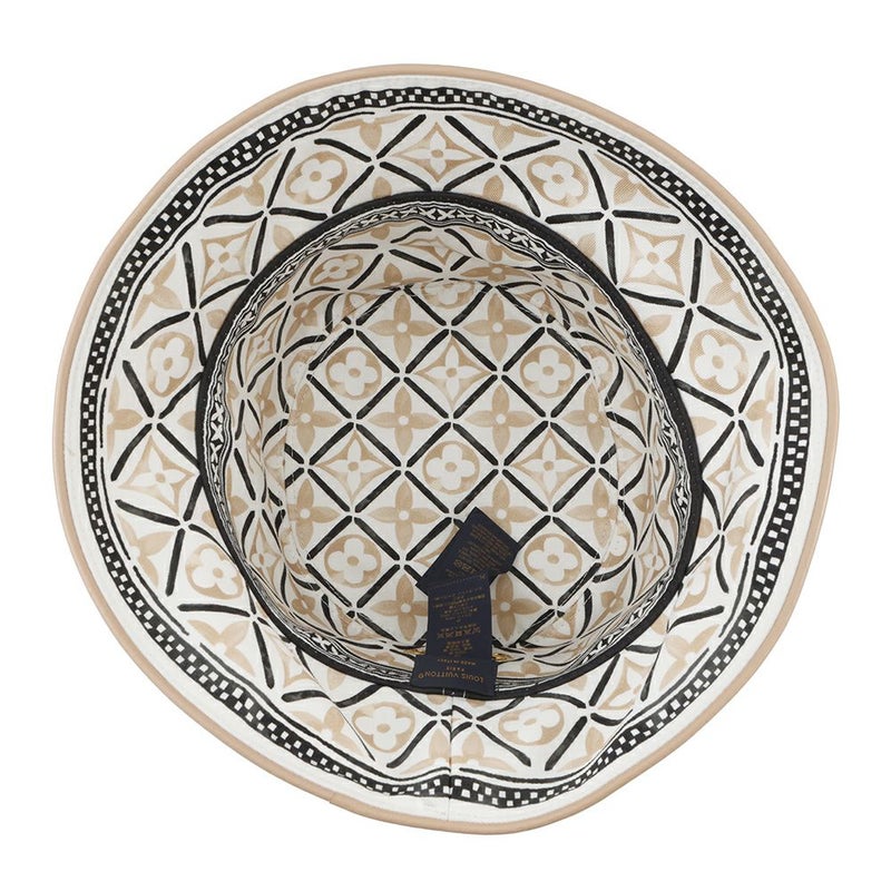 ルイヴィトン ハット モノグラム フラワータイル コットン リバーシブル M7167S LOUIS VUITTON バケットハット