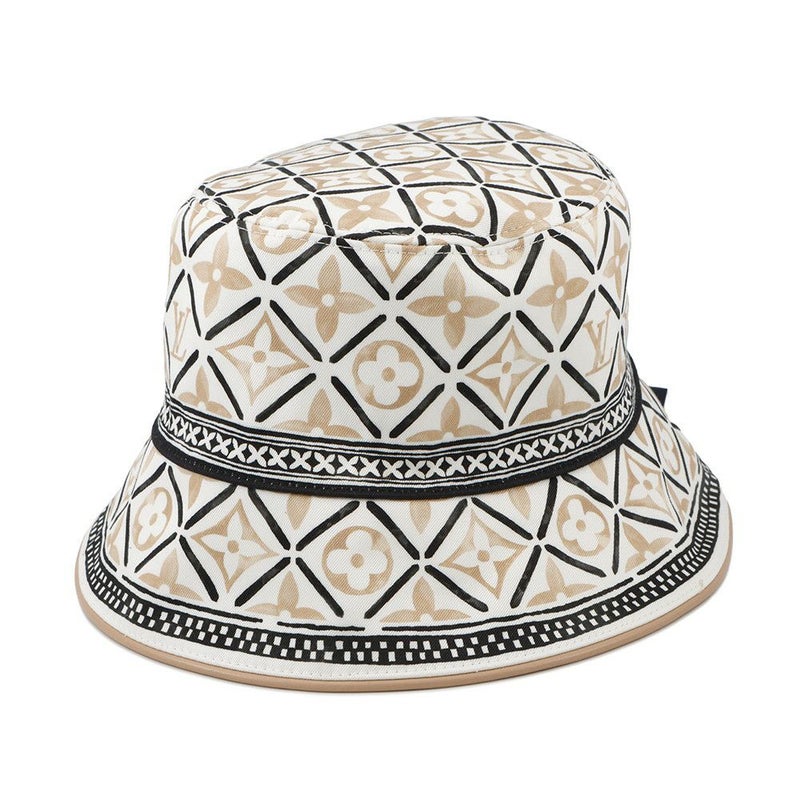 ルイヴィトン ハット モノグラム フラワータイル コットン リバーシブル M7167S LOUIS VUITTON バケットハット