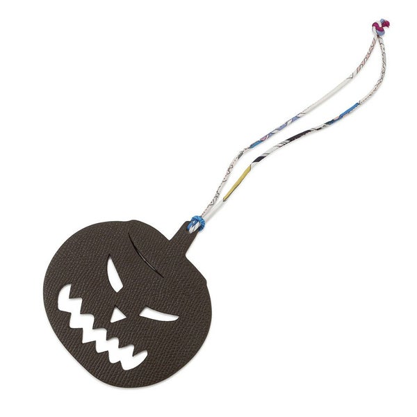 エルメス プティアッシュ ジャック オ ランタン パンプキン ショコラ/フー エプソン/トゴ HERMES チャーム