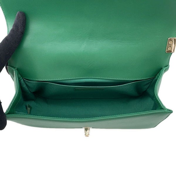 シャネル チェーンショルダーバッグ ボーイシャネル ラムスキン A67086 CHANEL バッグ