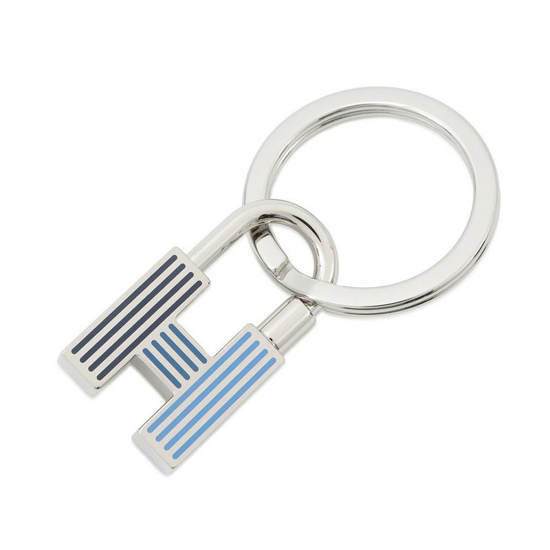 エルメス キーホルダー H カデナ クイズ キーリング カマイユドブルー HERMES チャーム