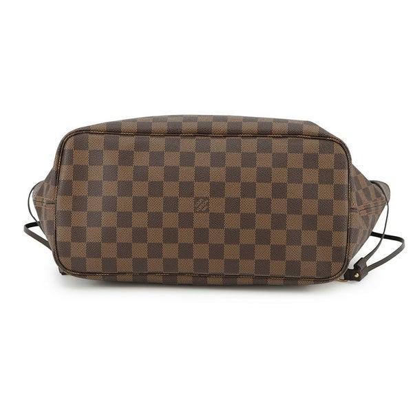 ルイヴィトン トートバッグ ダミエ・エベヌ ネヴァーフルMM ポーチ付き N41358 LOUIS VUITTON ヴィトン バッグ