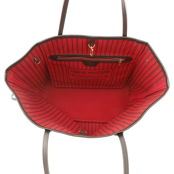 ルイヴィトン トートバッグ ダミエ・エベヌ ネヴァーフルMM ポーチ付き N41358 LOUIS VUITTON ヴィトン バッグ