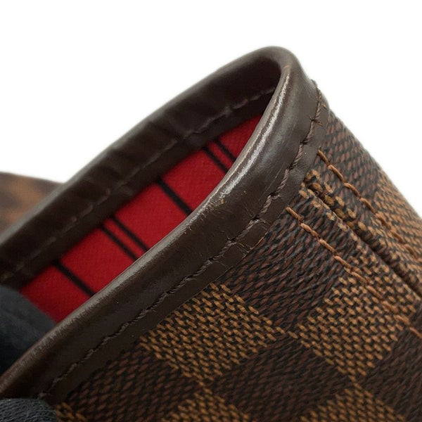 ルイヴィトン トートバッグ ダミエ・エベヌ ネヴァーフルMM ポーチ付き N41358 LOUIS VUITTON ヴィトン バッグ