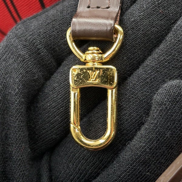 ルイヴィトン トートバッグ ダミエ・エベヌ ネヴァーフルMM ポーチ付き N41358 LOUIS VUITTON ヴィトン バッグ
