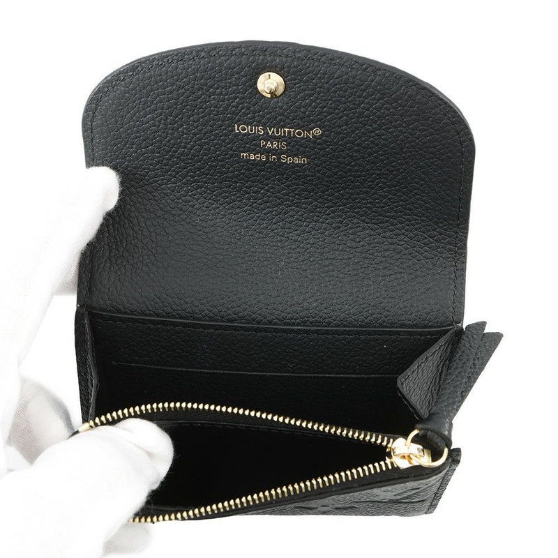 ルイヴィトン コインケース モノグラム・アンプラント ポルトモネ・ロザリ M81455 LOUIS VUITTON 黒 小銭入れ