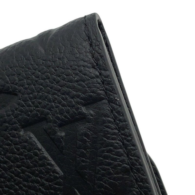 ルイヴィトン コインケース モノグラム・アンプラント ポルトモネ・ロザリ M81455 LOUIS VUITTON 黒 小銭入れ