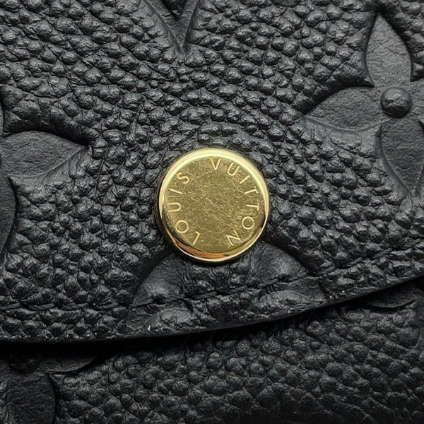 ルイヴィトン コインケース モノグラム・アンプラント ポルトモネ・ロザリ M81455 LOUIS VUITTON 黒 小銭入れ